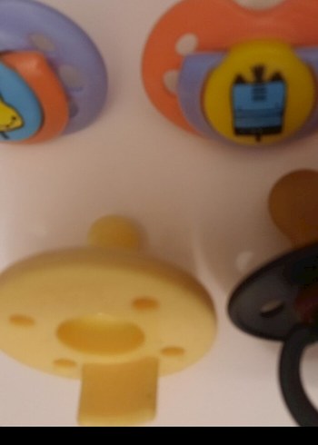 Çok Renkli Bebek Emzikleri Seti - Görsel 7