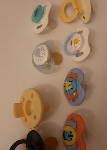 Çok Renkli Bebek Emzikleri Seti - Görsel 11