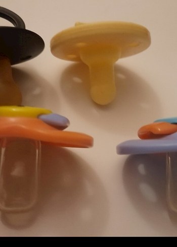 Çok Renkli Bebek Emzikleri Seti - Görsel 8