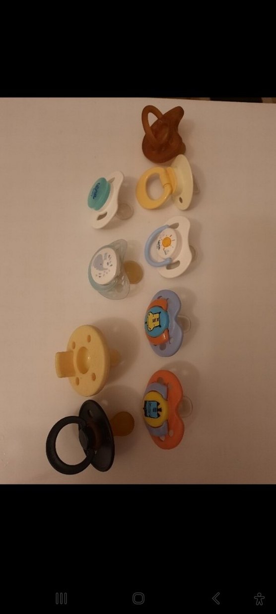 Çok Renkli Bebek Emzikleri Seti - Görsel 2