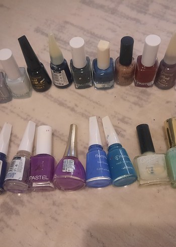 Çok Renkli Oje Seti - Görsel 2