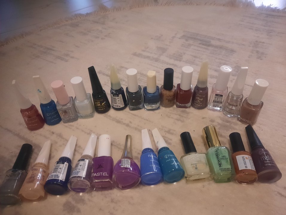 Çok Renkli Oje Seti - Görsel 3