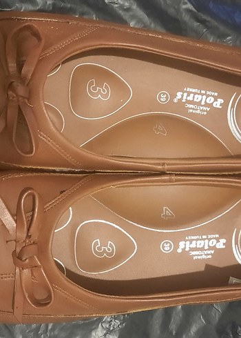 Bej Deri Kadın Dolgu Topuklu Babet - Görsel 3