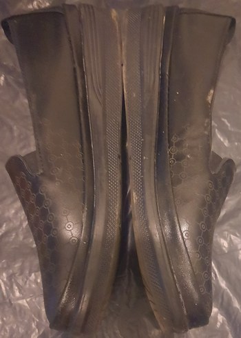 Siyah Desenli Kadın babet - Görsel 7