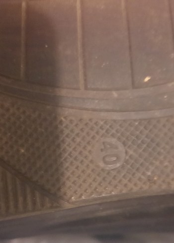 Siyah Desenli Kadın babet - Görsel 8