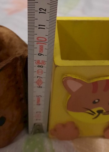 Renkli Kedi Temalı Kalemlik ve Kahverengi kalemlik - Görsel 7