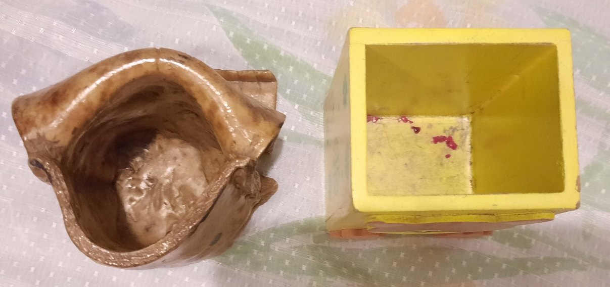 Renkli Kedi Temalı Kalemlik ve Kahverengi kalemlik - Görsel 4