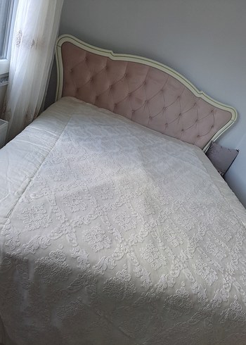 Beyaz Düz Yatak Örtüsü - Görsel 6