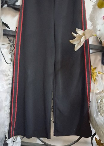 Siyah Drapeli Uzun Kadın Tulum - Görsel 6