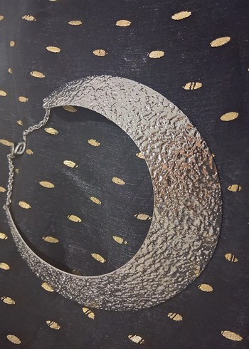 Mango marka dövme tarzında tasma gerdanlık - Görsel 13