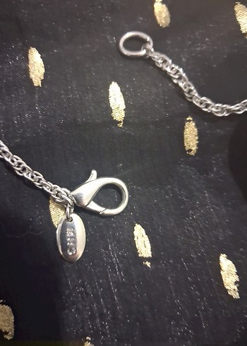 Mango marka dövme tarzında tasma gerdanlık - Görsel 4