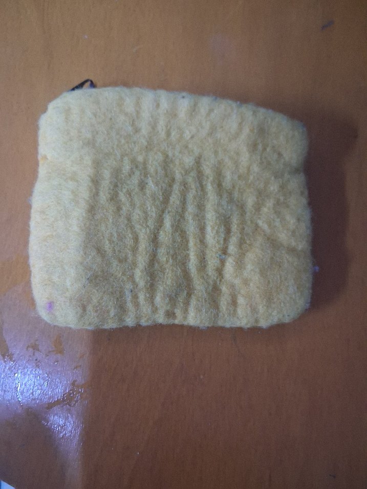 Renkli Nakışlı Bohem Fermuarlı Kadın Cüzdanı - Görsel 2