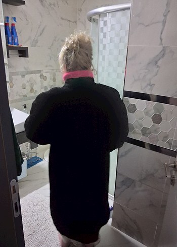 Siyah Uzun Kaban - Görsel 8