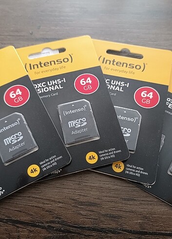 64 gb Mikro Sd Hafıza Kartı