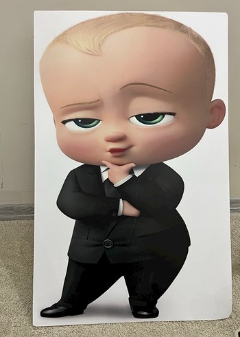 Boss baby ayaklı pano - Görsel 2