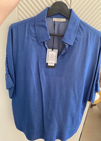 Diğer Mavi Denim Kadın Gömlek