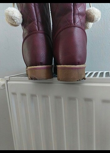 29 Beden bordo Renk Polaris kız çocuk çizme/bot