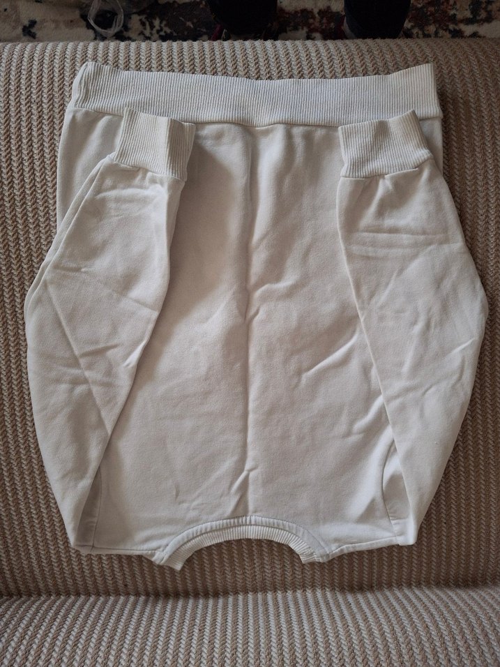 Beyaz Uzun Kollu Sweatshirt - Görsel 3