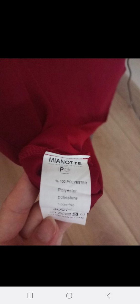 Bordo Siyah Kısa Kollu Payetli Kadın Bluz - Görsel 5