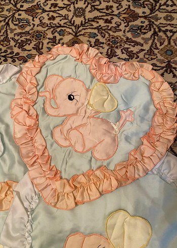 Nakışlı Çok Renkli Bebek Takımı - Görsel 3