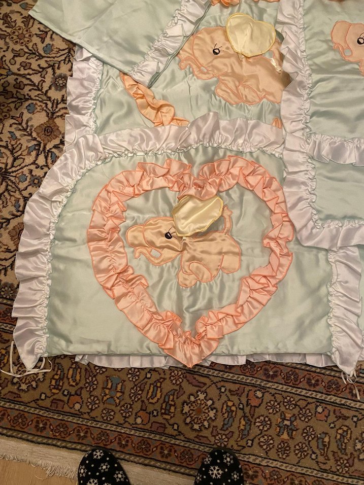 Nakışlı Çok Renkli Bebek Takımı - Görsel 4