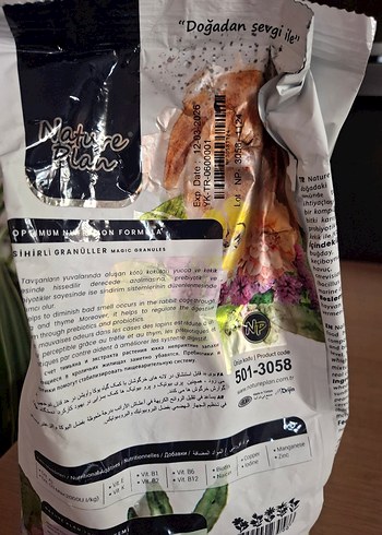 800g Tavşan Yemi - Görsel 3