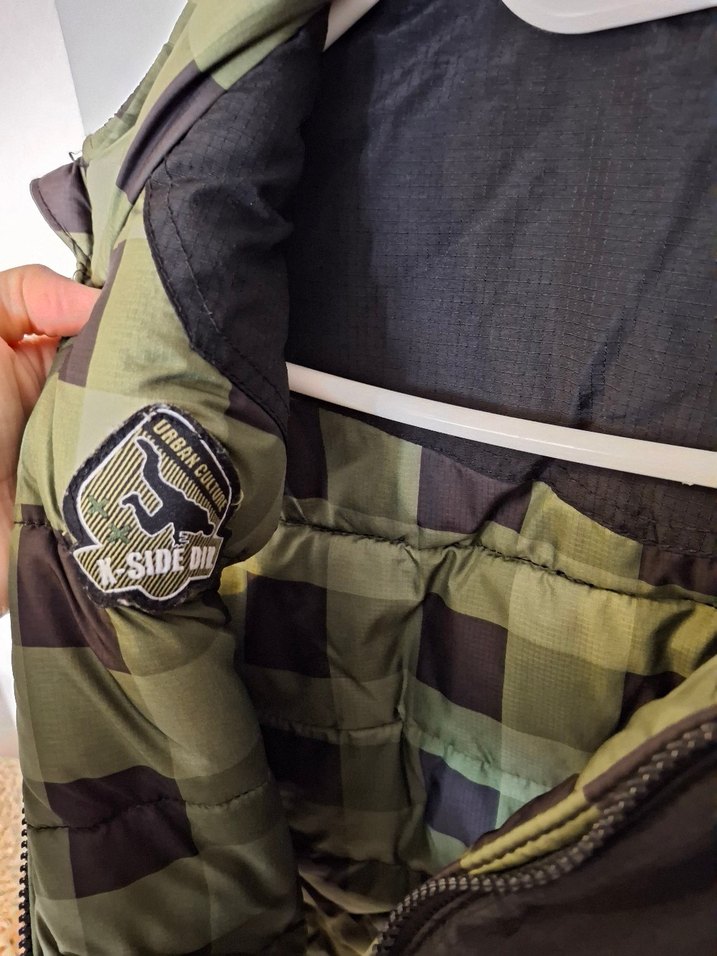 Siyah Fermuarlı Çift Taraflı Erkek Yelek - Görsel 2