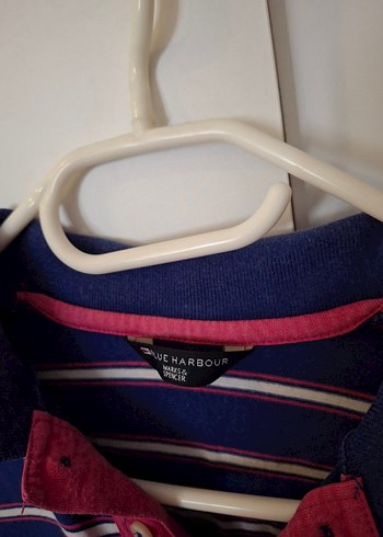 Düğmeli Mavi Erkek Polo Tişört - Görsel 5