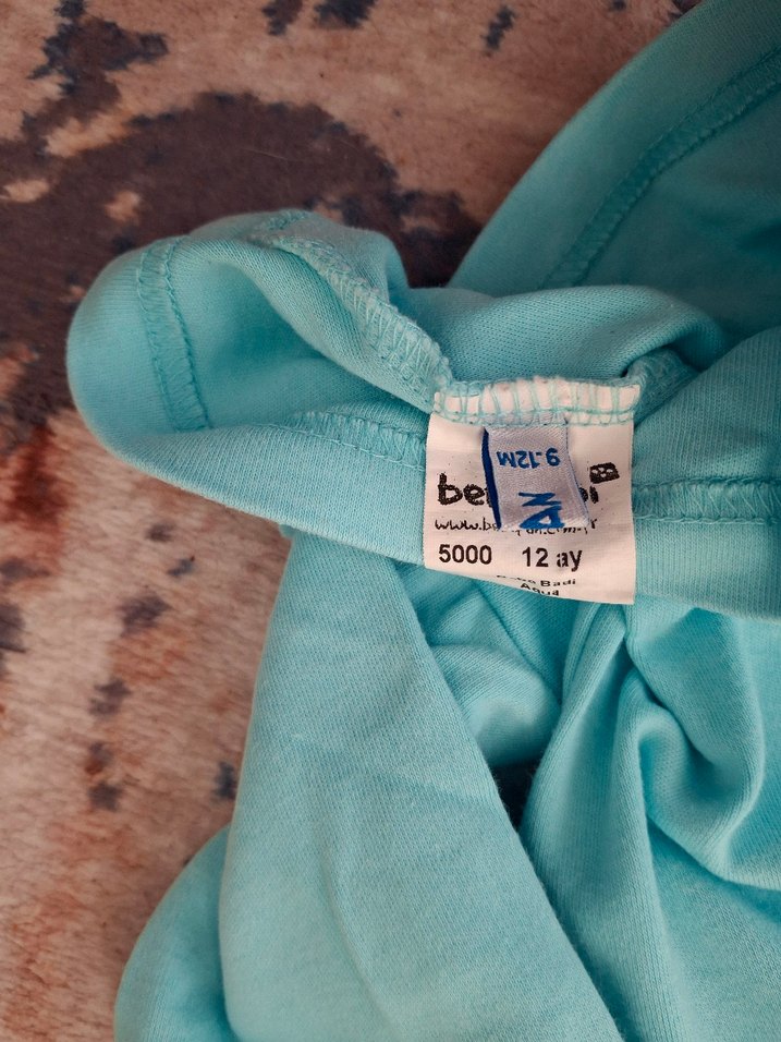 Turkuaz Erkek Çocuk Sweatshirt Uzun Kollu - Görsel 2