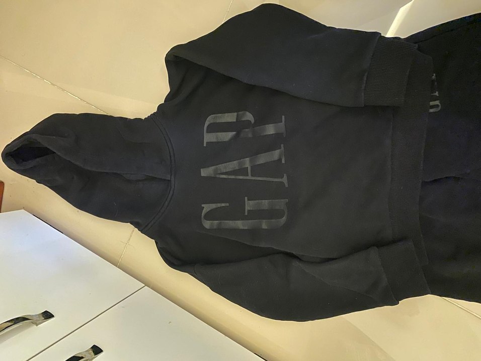 Kapüşonlu, Siyah Erkek Çocuk İkili Takım - Görsel 2