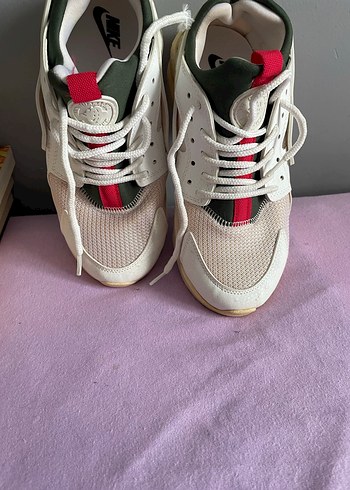 Beyaz Bağcıklı Kadın Spor Ayakkabı - Görsel 6