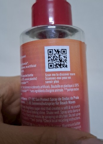 Schwarzkopf Bonacure Coconut Beach Wave Sprey - Görsel 5