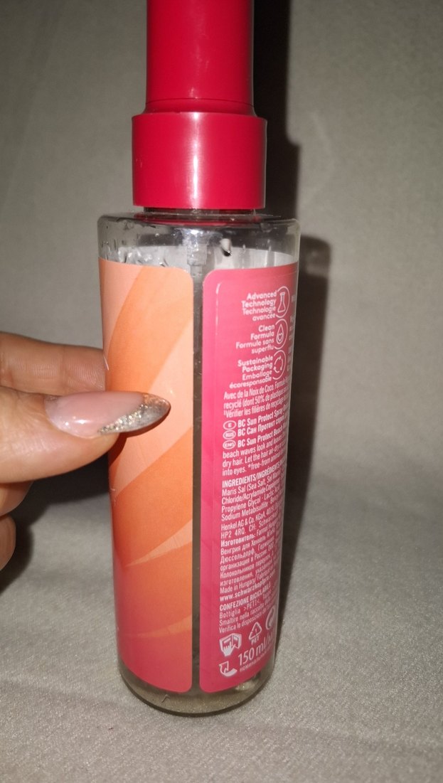 Schwarzkopf Bonacure Coconut Beach Wave Sprey - Görsel 2