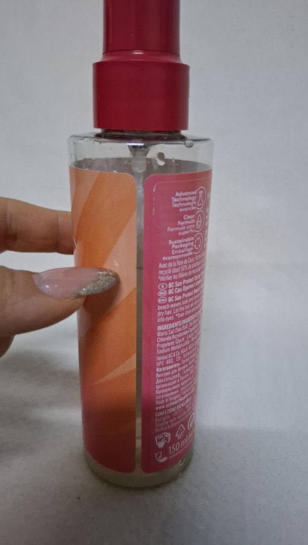 Schwarzkopf Bonacure Coconut Beach Wave Sprey - Görsel 3