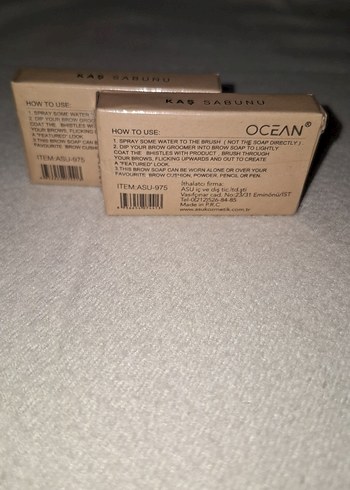 Ocean® Kaş Sabitleyici 20g x 2 adet. - Görsel 2