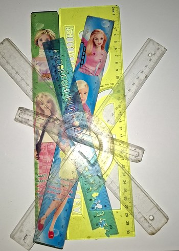 8 parça cetvel _ çeşitli desende - Görsel 2