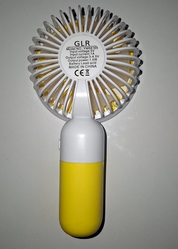 Sarı Şarjlı vantilatör - Görsel 3