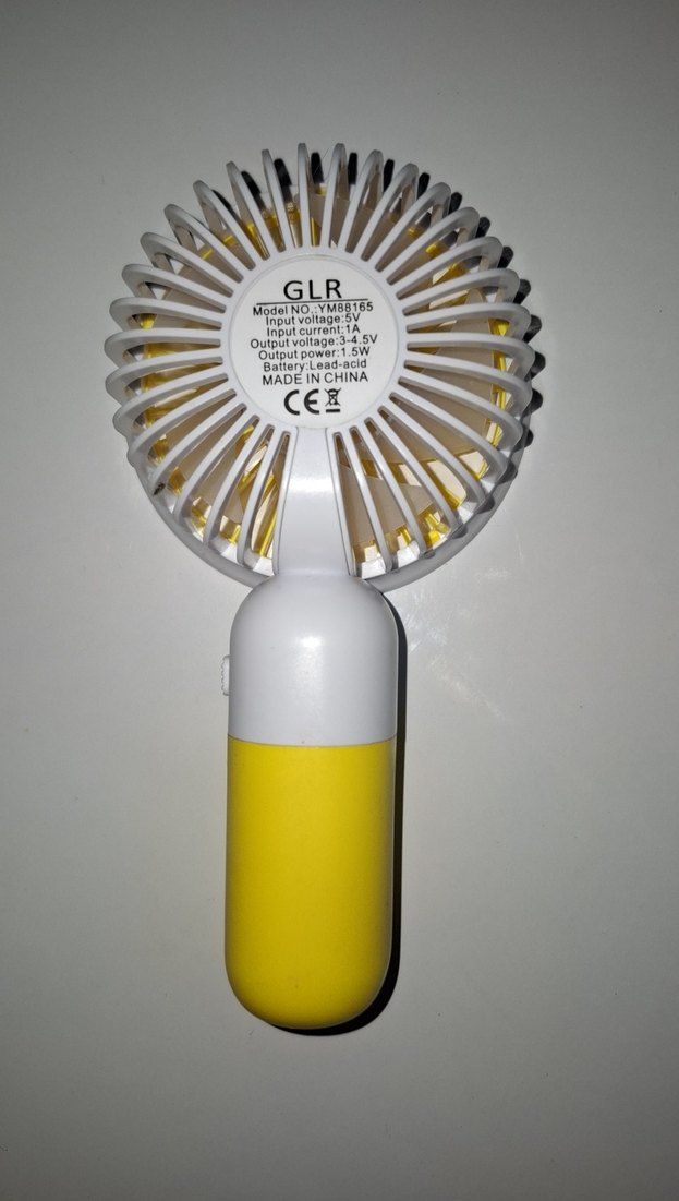 Sarı Şarjlı vantilatör - Görsel 3