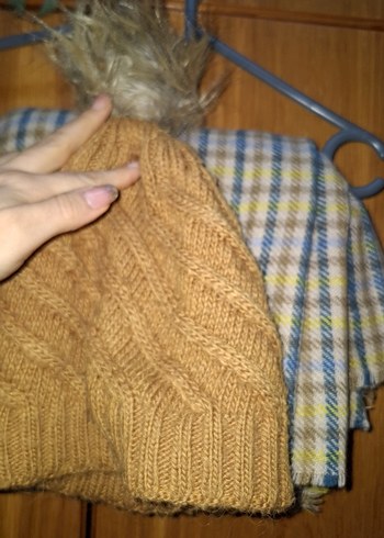 Hardal sarısı ATKI BERE SETİ - Görsel 5