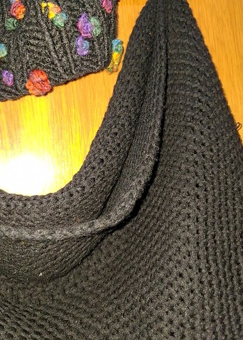 SİYAH ATKI BERE SETİ - Görsel 4