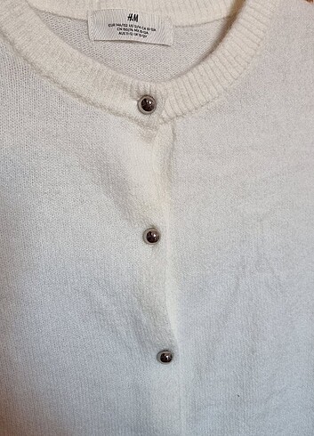 H&M H&M Kısa Kollu İnce Triko Hırka