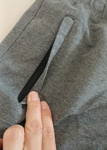 s Beden gri Renk Gri Kadın Dar Kesim Eşofman Altı