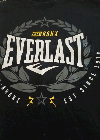 Everton Everlast Siyah Baskılı Erkek Tişört