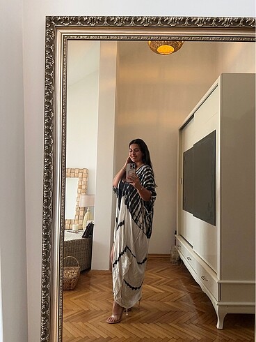 Bali?den alınmış cepli kimono