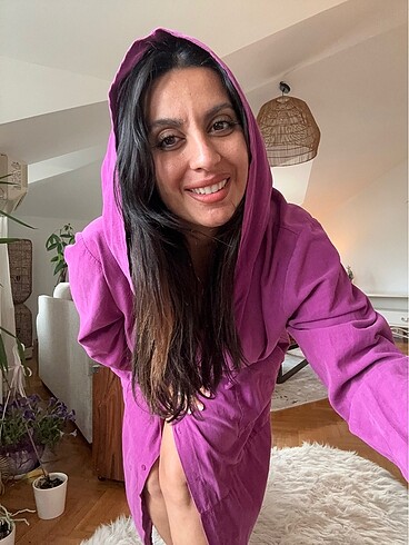 italyan marka gömlek , kapişonlu elbise - Görsel 5