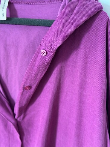 italyan marka gömlek , kapişonlu elbise - Görsel 10