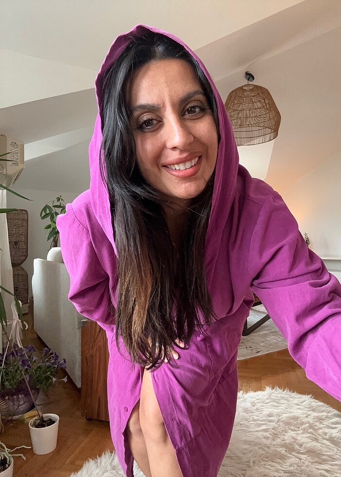 italyan marka gömlek , kapişonlu elbise - Görsel 5