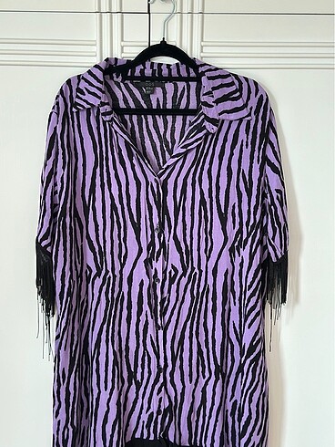 OOS ihracat, arkası uzun önü kısa elbise - Görsel 7