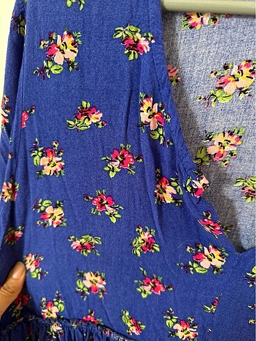 Park Moda mavi kısa elbise - Görsel 6