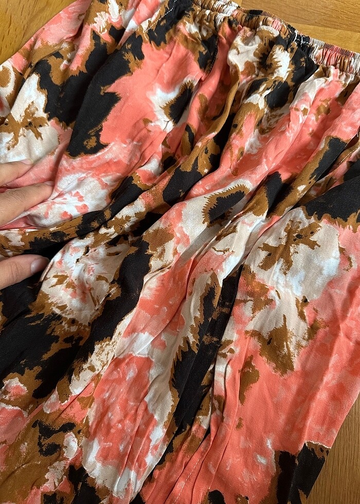 Flow by Saba Tümer çift yırtmaç etek - Görsel 3